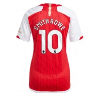 Arsenal Emile Smith Rowe #10 Replica Home Shirt Ladies 2023-24 Short Sleeve